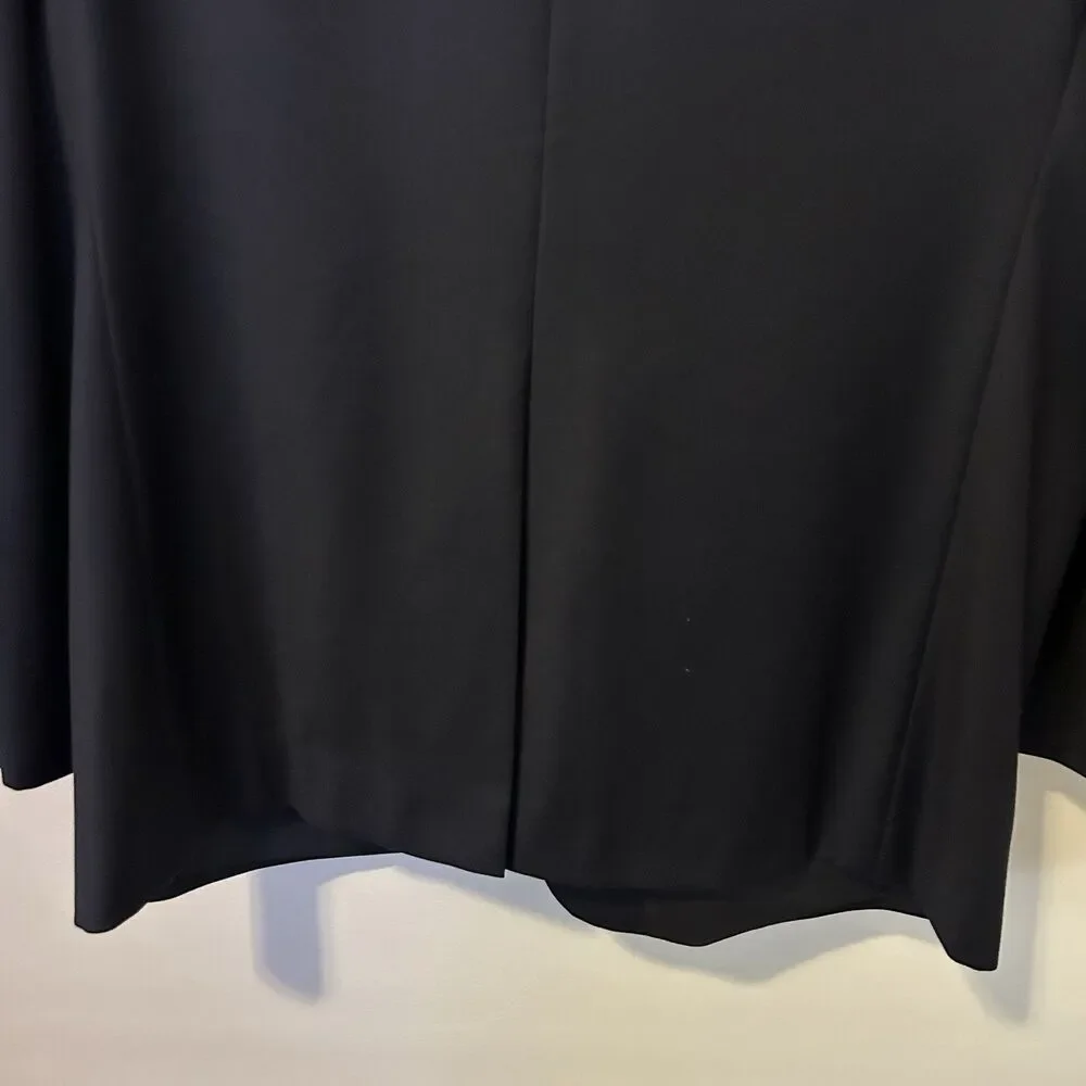 Lauren Ralph Lauren Mens 42R Navy Blue 100% Wool Gold Button Blazer Sport Coat